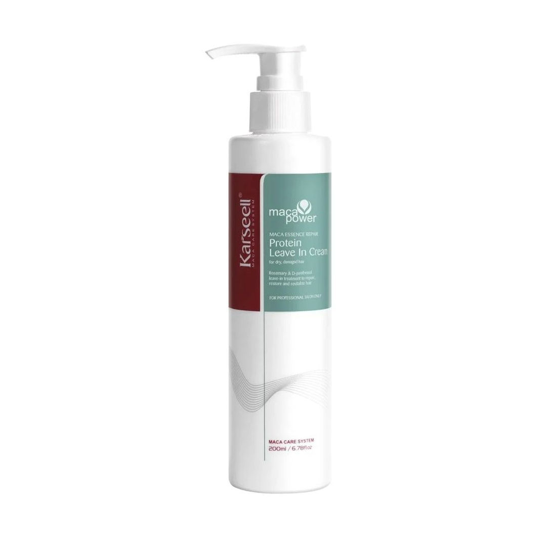 Крем для волосся Karseell Maca Power Maca Essence Repair Protein Leave-In Cream з протеїнами, 200 мл